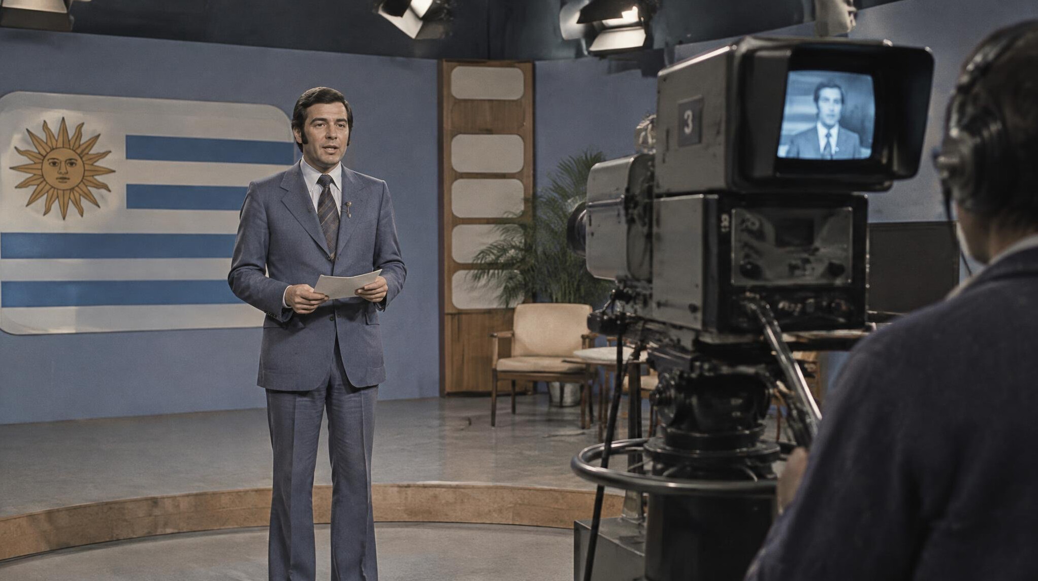 vintage television studio